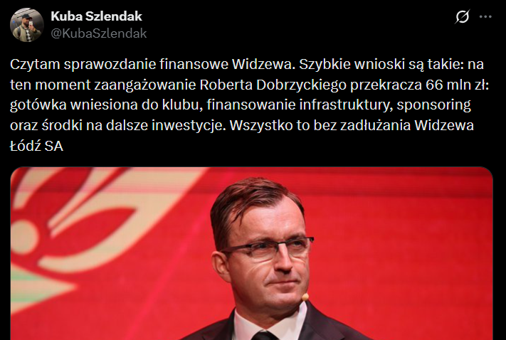 HIT! Tyle Robert Dobrzycki ZAINWESTOWAŁ już w Widzew!